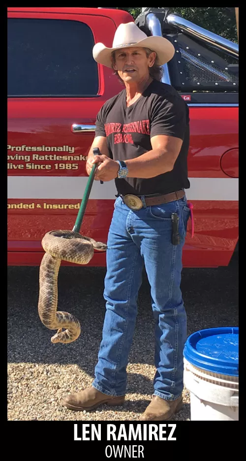 Len Ramirez - Ramirez Rattlesnake Removal