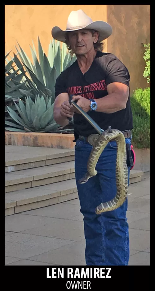 Len Ramirez - Ramirez Rattlesnake Removal